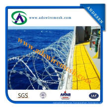 Bto Cbt Concertina Razor Wire Hot Dipped Galvanized Razor Wire